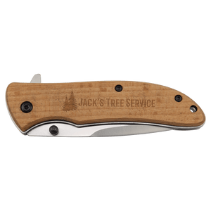 Bison River 4 1/4" Wood Every Day Carry Knife
