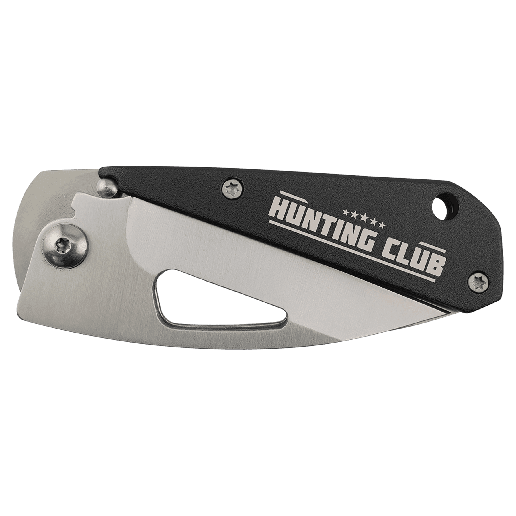 Bison River 3 1/2" Black Every Day Carry Knife