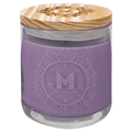 14 oz. Lavender Vanilla Candle in a Glass Holder with Wood Lid