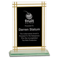 7 1/2" Contemporary Glass Full Border Award