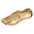 Gold Track Shoe Metal Chenille Letter Insignia