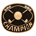 Gold Golf Champion Ring Insert