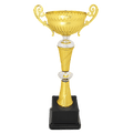 12" Gold/Silver Completed Metal Cup Trophy