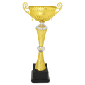 14 1/4" Gold/Silver Completed Metal Cup Trophy
