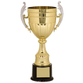 16 3/4" Gold/Silver Plastic Completed Cup Trophy