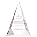 6" x 8" Crystal Facet Triangle