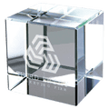 2 2 1/2" x 2 1/2" Crystal Cube