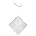 3" Crystal Diamond Ornament