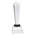 9" Crystal Rising Star with Base