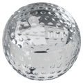 3 1/8" Crystal Golf Ball Paperweight