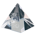 2 3/8" x 2 3/8" x 2 3/8" Crystal Pyramid
