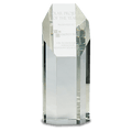 8" Clear Crystal Octagon Tower