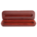 6 3/4" x 2 1/8" Rosewood Finish Pen Case (Case only, pen not included)