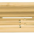 6 3/4" x 2" Maple 2-Pen Case (Case only, pen not included)