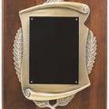 12" x 15" Genuine Plaque w/ Scroll Frame & Plate