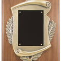 8" x 10" Genuine Plaque w/ Scroll Frame & plate