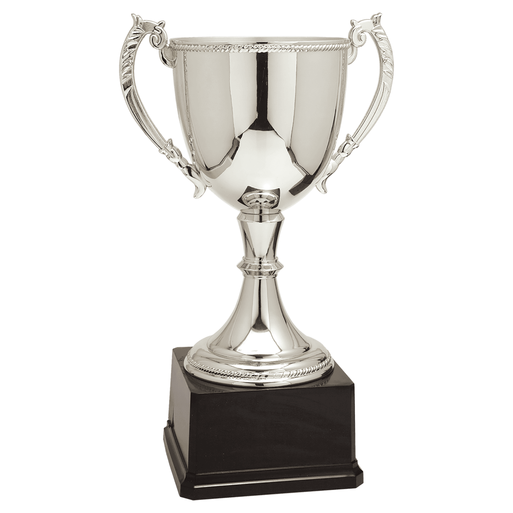 Silver 18 1/4" Completed Zinc Cup Trophy
