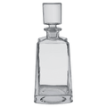 750mL 12" Tequila Decanter with Black Gift Box and Printed Paper Sleeve