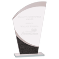 8" Wave Designer Glass Award
