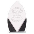 8 1/4" Oval Designer Glass Award