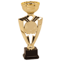 9 5/8" Gold Ribbon 2" Insert Holder Easy Cup Kit