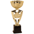 13 1/2" Gold Ribbon 2" Insert Holder Easy Cup Kit