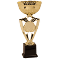 15" Gold Ribbon 2" Insert Holder Easy Cup Kit
