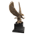 10 3/4" Antique Eagle with Base