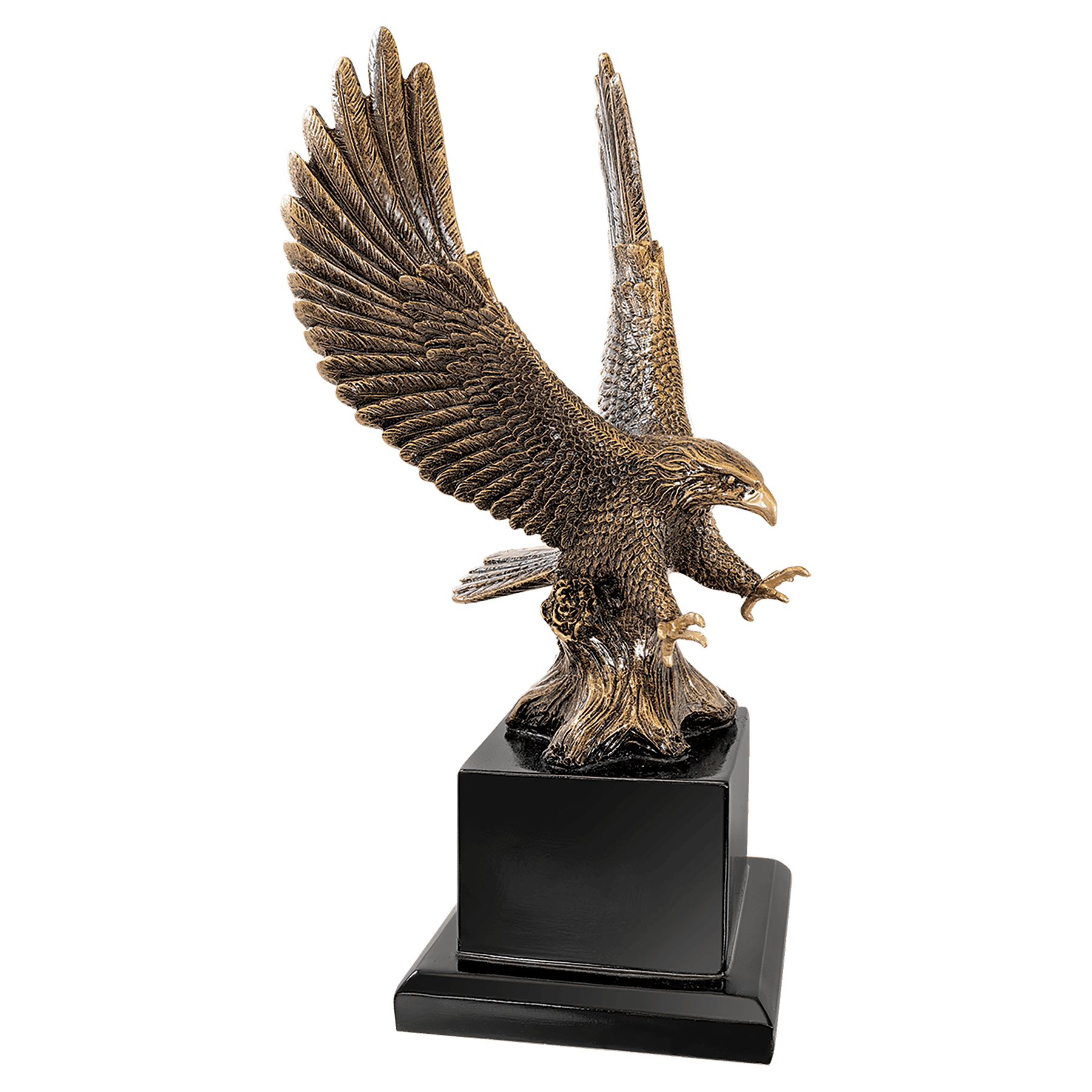 10 3/4" Antique Eagle with Base