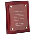 8" x 10" Piano Finish Floating Acrylic Plaque
