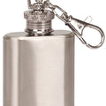 Stainless Steel 1 oz. Flask Keychain