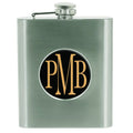 6 oz. Stainless Steel 2" Insert Holder Flask / Insert Not Included