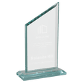 4 3/4" x 6 1/2" Zenith Series Glass Award