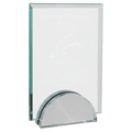 6" x 8 1/4" Apex Series Glass Award