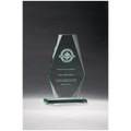 5 7/8" x 9 1/2"Premium Series Jade Glass Award