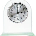 6 1/2" Arch Glass Clock