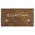 Rustic/ Laserable Leatherette Card & Dice Set