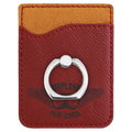 Rose Laserable Leatherette Phone Wallet with Ring