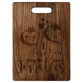 13 3/4" x 9 3/4" Walnut Cutting Board