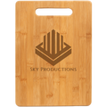 13 3/4" x 9 3/4" Bamboo Rectangle Cutting Board
