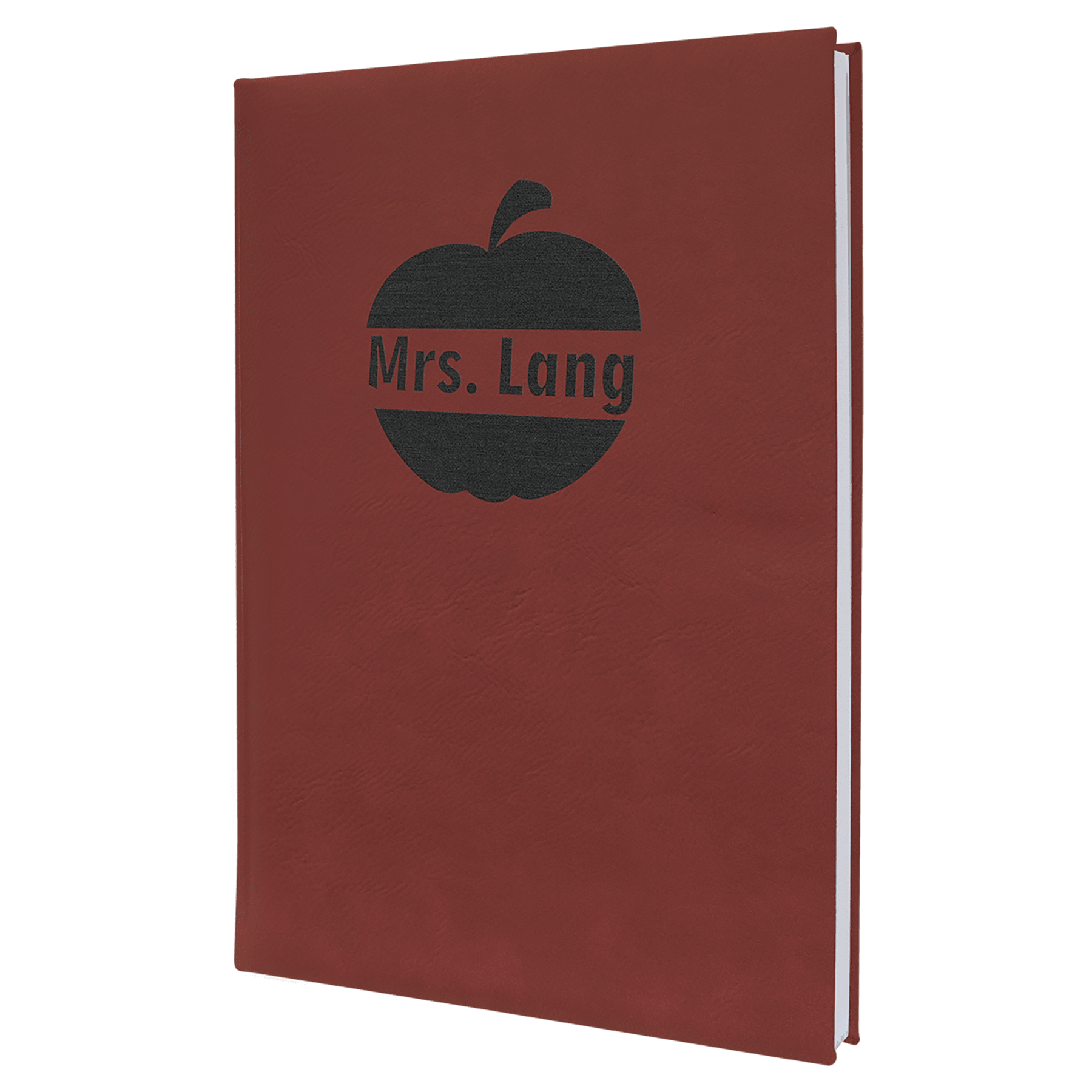 7" 7" x 9 3/4" Laserable Leatherette Journal with Lined Notepad