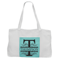 19" x 12" Bag with 5" Teal Laserable Leatherette Gusset