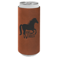 Rawhide Laserable Leatherette Slim Beverage Holder