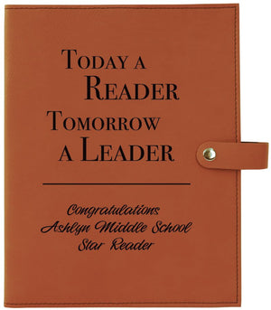6 1/2" x 8 3/4" Leatherette Book/Bible Cover with Snap Closure