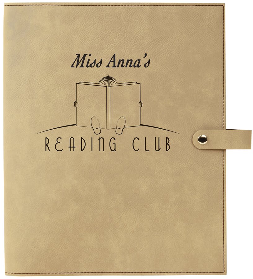 8 3/4" x 11" Leatherette Book/Bible Cover with Snap Closure