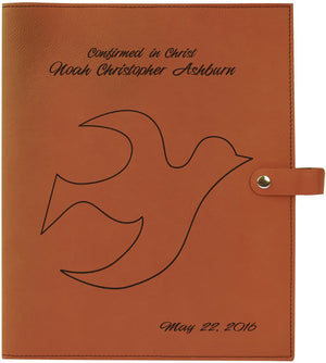 8 3/4" x 11" Leatherette Book/Bible Cover with Snap Closure
