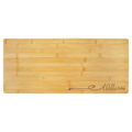 23 3/4" x 10" Bamboo Charcuterie Board/Cutting Boardd