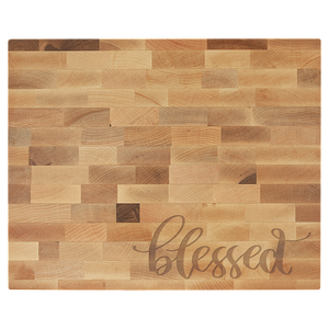 16" x 13" x 1 1/2" Maple Butcherblock Cutting Board