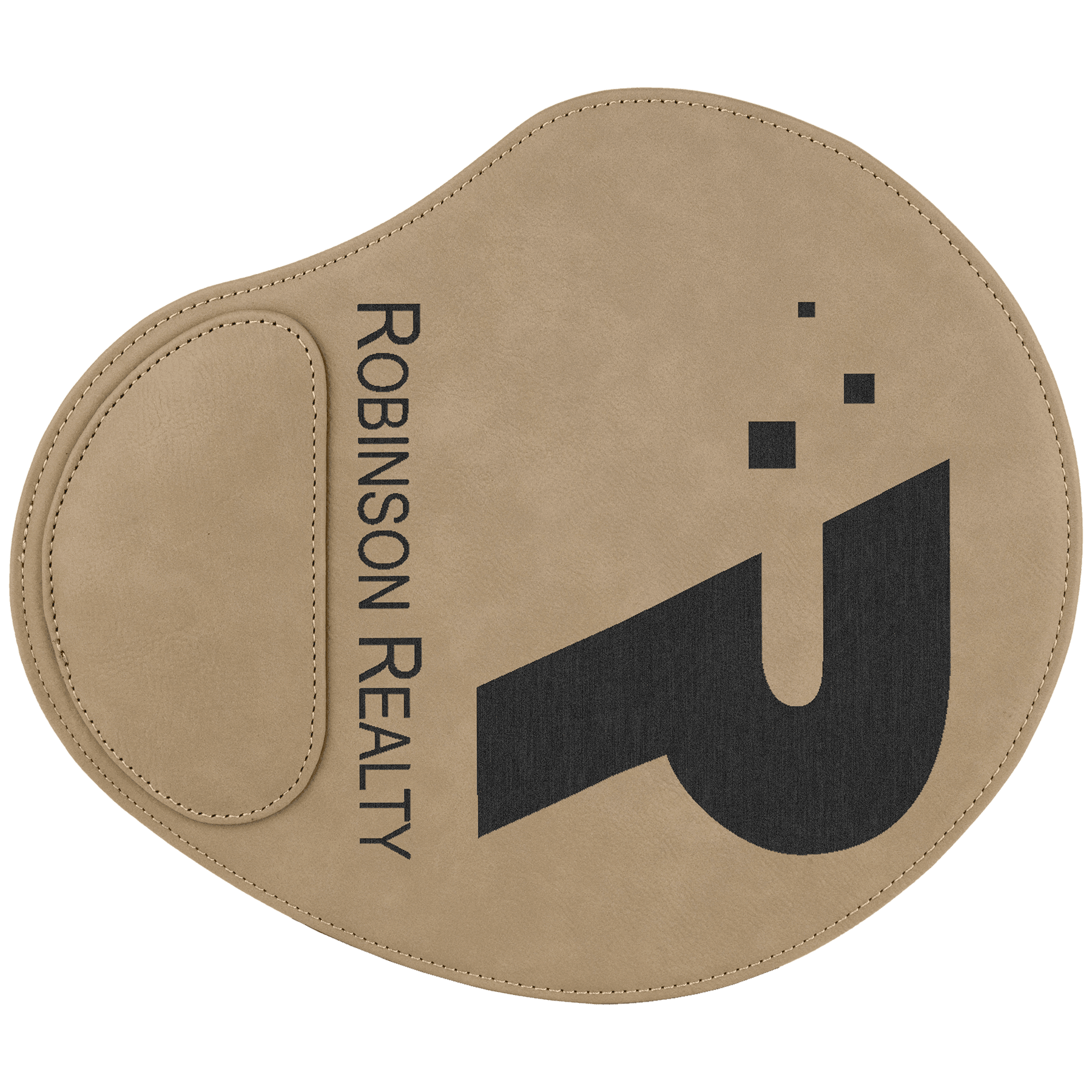 9" x 10 1/4" Laserable Leatherette Mouse Pad