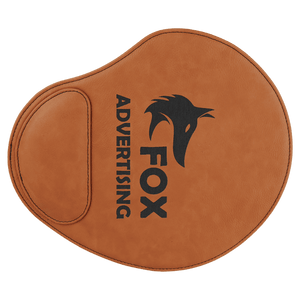 Rawhide 9" x 10 1/4" Laserable Leatherette Mouse Pad